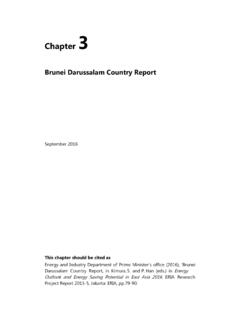 Brunei Darussalam Country Report - ERIA: Economic …