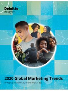 2020 Global Marketing Trends - Deloitte