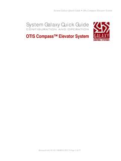 System Galaxy Quick Guide - galaxysys.com