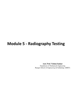 Radiography Testing - Rajagiri School of Engineering ...