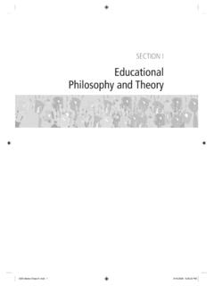 Educational Philosophy and Theory - SAGE Publications Inc