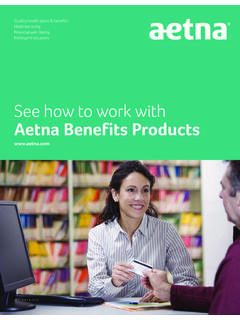 Aetna Benefits Products