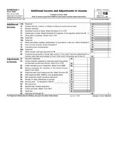 Attach to Form 1040. Go to www.irs.gov/Form1040 for ...