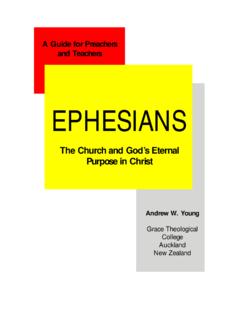 EPHESIANS - Evangelical