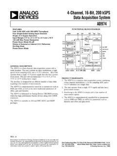 AD974 Data Sheet - Analog Devices