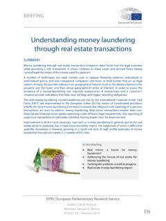 Understanding money laundering through real estate ...