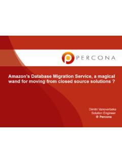 Amazon’s Database Migration Service, a magical wand for ...