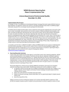 Arizona Phase 2 Implementation Plan - US EPA