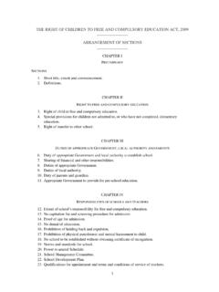 The Right of Children to Free and Compulsory Education …