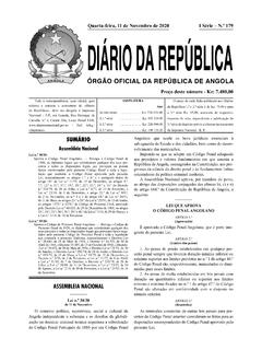 DI&#193;RIO DA REP&#218;BLICA - International Labour Organization