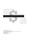 Planning Successful Bond Campaigns - …