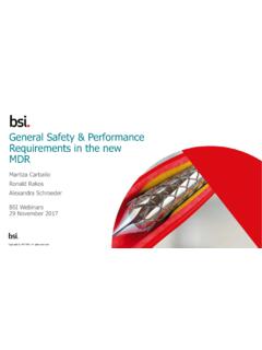 General Safety &amp; Performance Requirements in the new MDR