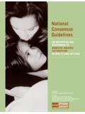 National Consensus Guidelines - …