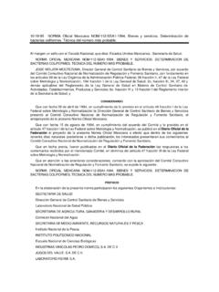 10-19-95 NORMA Oficial Mexicana NOM-112-SSA1 …