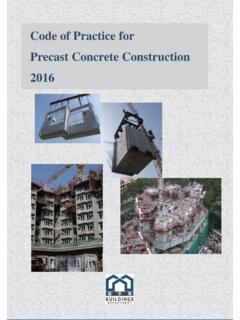 Code of Practice for Precast Concrete Contruction 2016