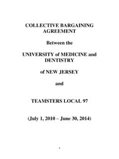 COLLECTIVE BARGAINING AGREEMENT Between …