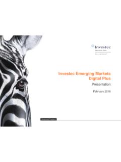 Investec Emerging Markets Digital Plus