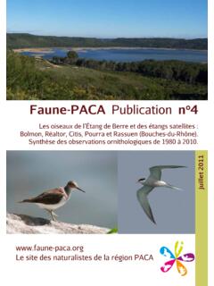 Faune-PACA Publication n 4 - files.biolovision.net