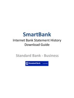 Standard Bank Business Banking - Advantage