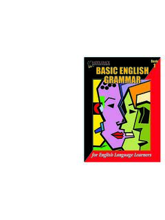 Basic English Grammar Book 1 - Internet Archive