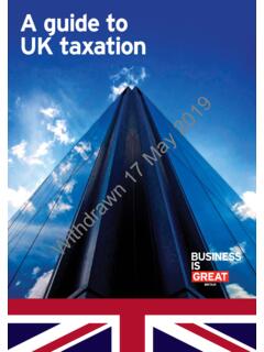 A guide to UK taxation - GOV.UK