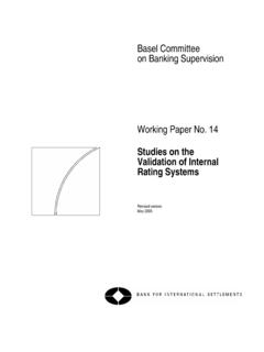 Basel Committee on Banking Supervision Working Paper No. 14