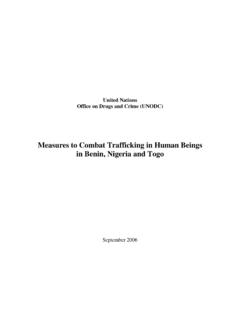 Measures to Combat Trafficking in Human Beings …