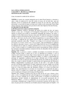 SALA PENAL PERMANENTE CASACI&#211;N N&#176; 382-2012 …