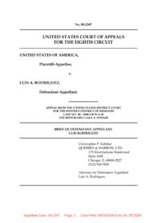 UNITED STATES COURT OF APPEALS FOR THE …