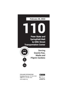 Penn State and Springﬁeld Mall to 69th Street ... - SEPTA