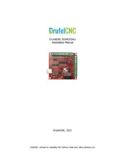 DrufelCNC BSMCE04U Installation Manual