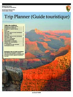 Trip Planner (Guide touristique) - nps.gov