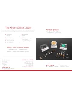 Kinetic Switch - CIRCOR Aerospace