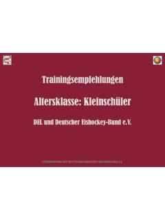 Altersklasse: Kleinsch&#252;ler - Deutscher Eishockey …
