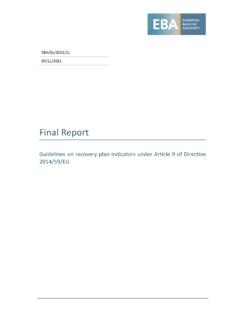 Final Report - eba.europa.eu