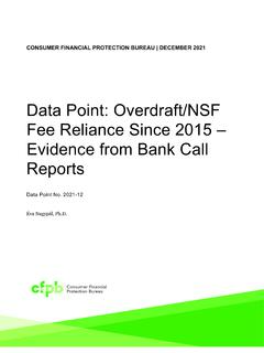 Data Point: Overdraft/NSF Fee Reliance Since 2015 ...