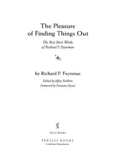 The Pleasure of Finding Things Out - سیتپـــــور