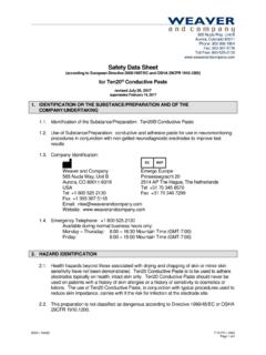 Safety Data Sheet - Weaver and Company | Nuprep Skin …