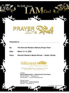 PRAYER - women's ministry