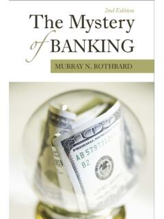 The Mystery of Banking - Mises Institute