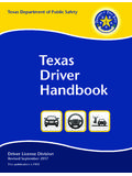 Texas Driver Handbook 2017 - Texas Department …