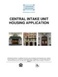 CENTRAL INTAKE UNIT HOUSING APPLICATION - …