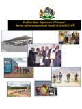 KwaZulu-Natal: Department of Transport Service …