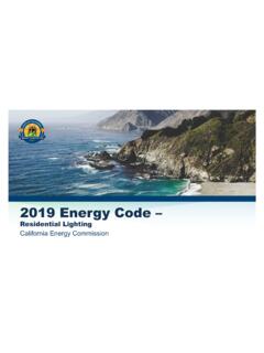 Residential Lighting - California Energy Commission