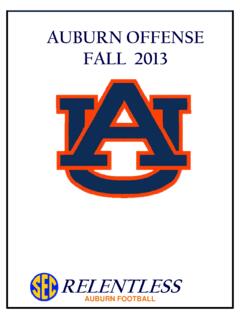2013 Auburn Offensive Playbook - Smart Football