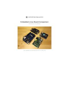 Embedded Linux Board Comparison - Adafruit Industries