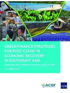 Green Finance Strategies for Post-COVID-19 Economic ...