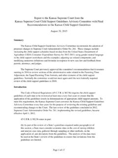 Report to the Kansas Supreme Court from the - kscourts.org