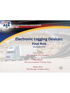 Electronic Logging Devices - TN Trucking