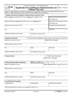 Form 14134 (6-2010) - IRS tax forms